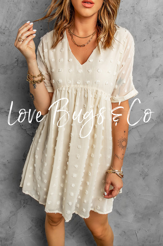 Fever Pitch Pom Babydoll Tunic