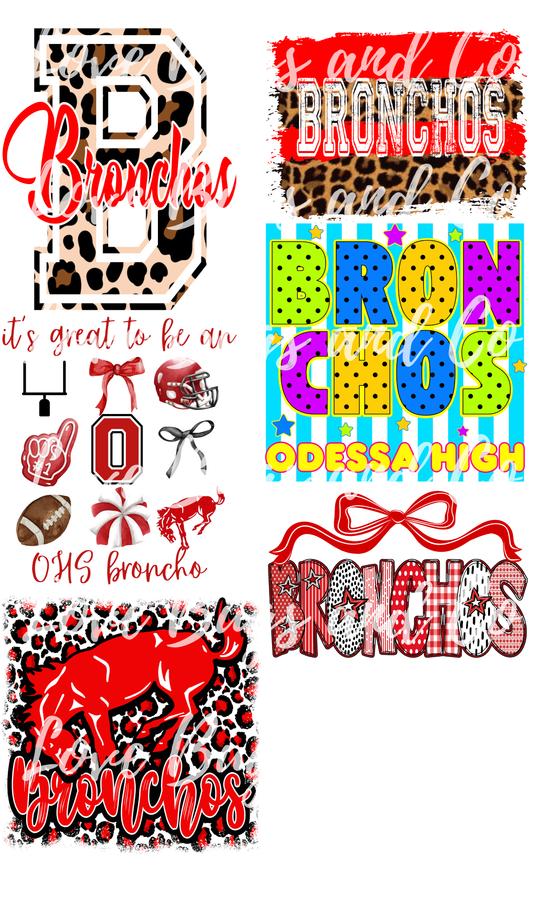 Bronchos Premade Gangsheet