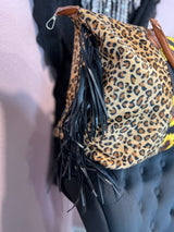 Sunflower Leopard  Weekend Bag