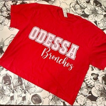 Odessa Bronchos Crop Top