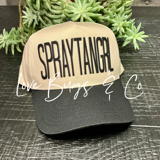 Spray tan Grl Cap