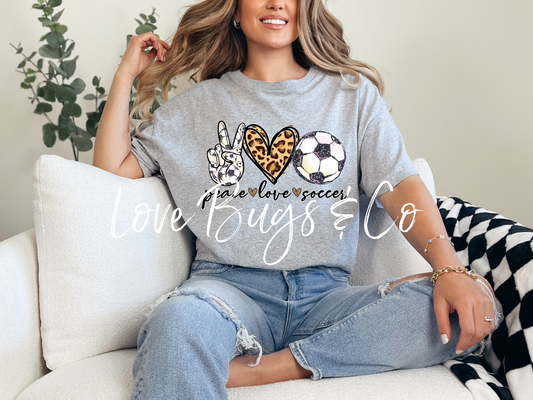 Peace Love Soccer