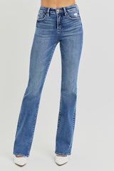 TUMMY CONTROL HIGH RISE-STRAIGHT JEANS