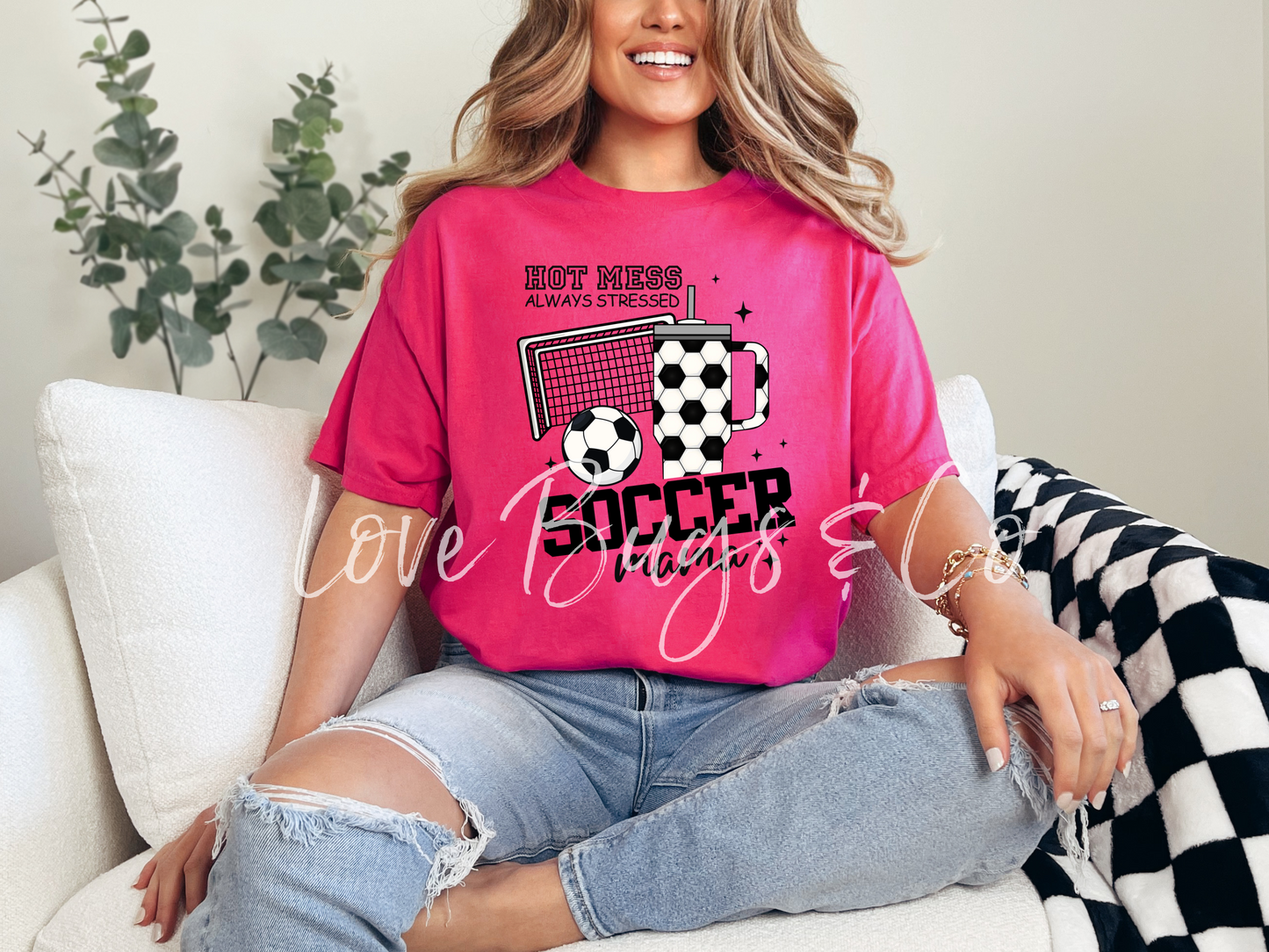 Hot Mess Soccer Mama