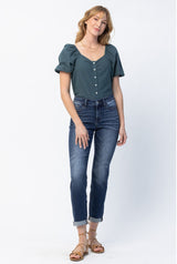 Judy Blue BASIC CUFFED SLIM FIT