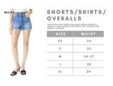 KanCan HIGH RISE MOM SHORTS