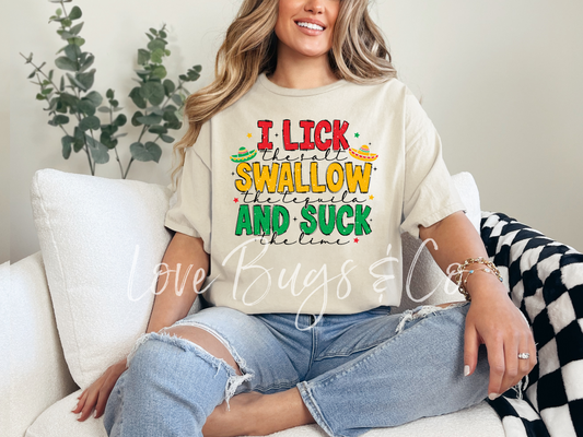 I Lick Swallow and Suck