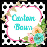 Custom Cheer Style Bow